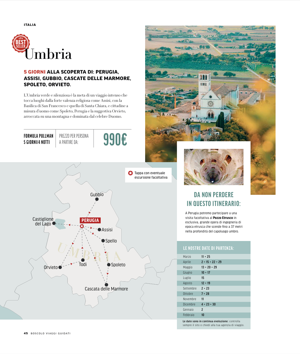 Italia - Umbria grand tour