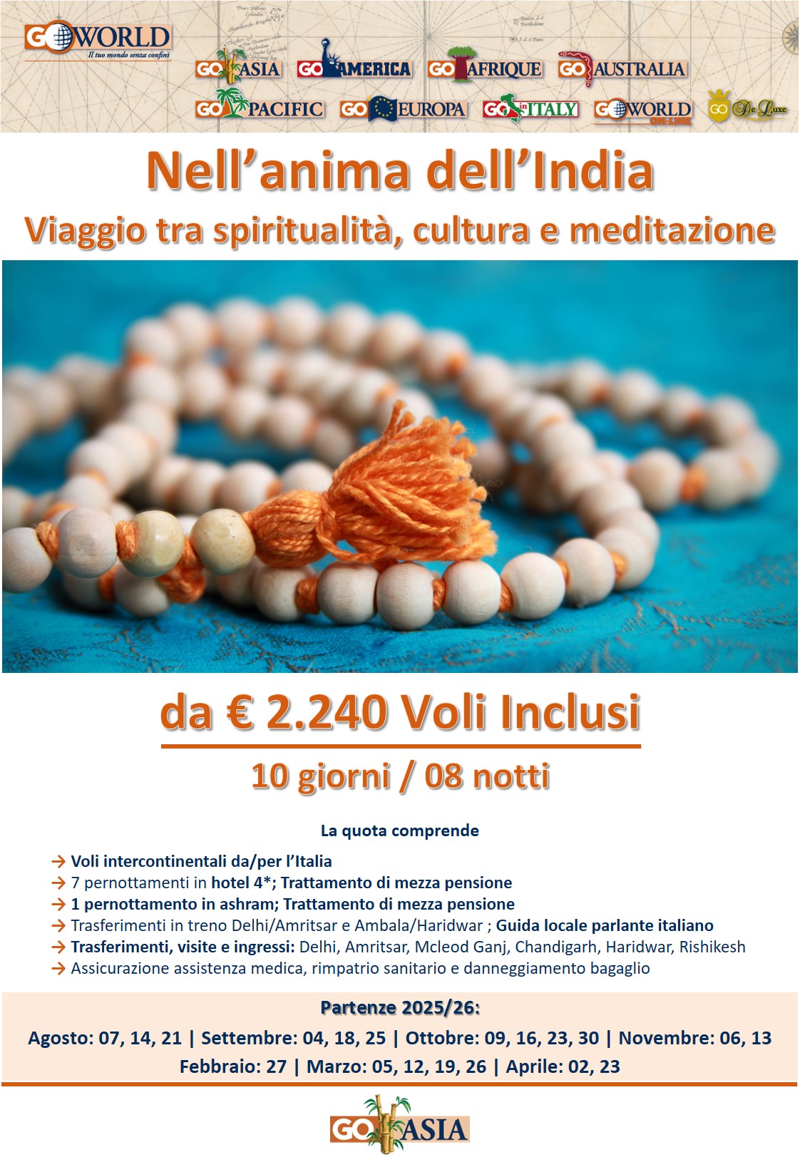 GoAsia - L'anima dell'india tra cultura e spiritualità