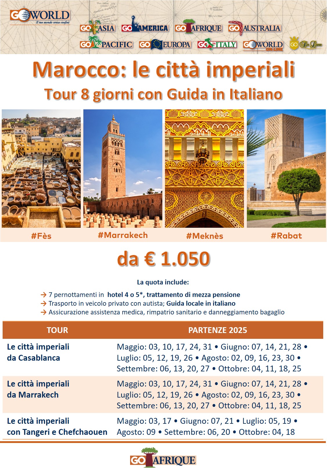 GoAfrica - Marocco Le città imperiali