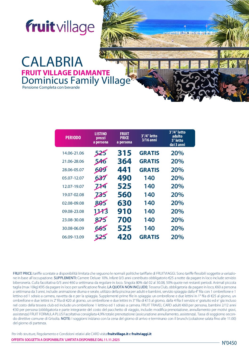 Estate 2026 - Diamante - Dominicus Family Resort