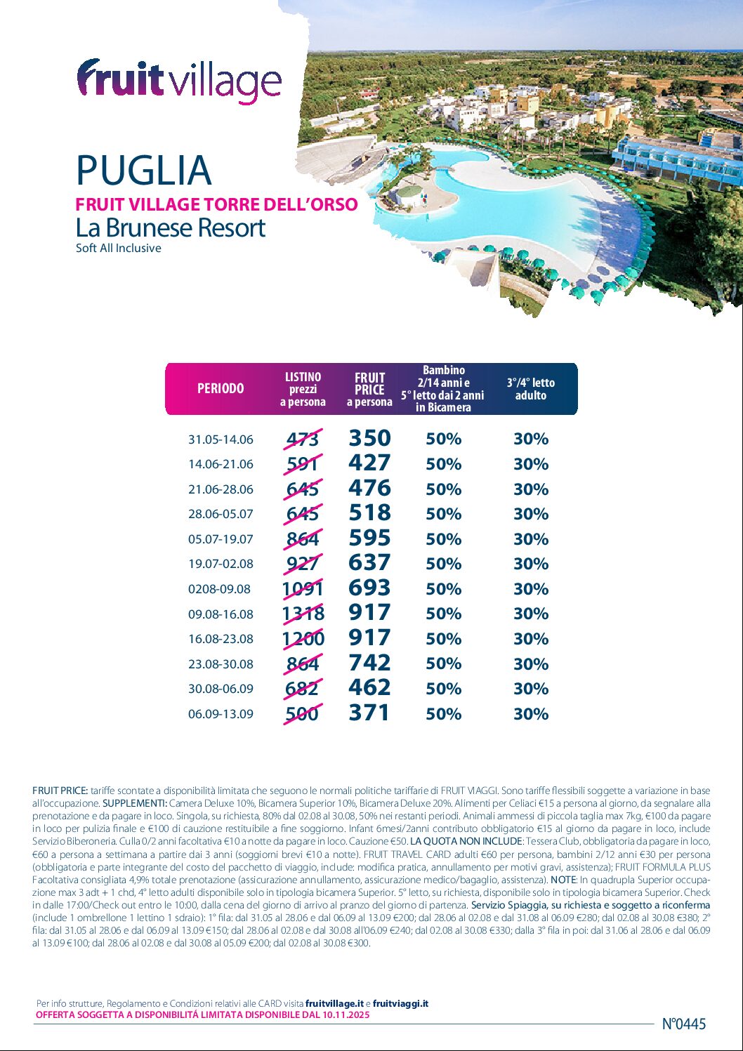 Estate 2026 - Torre dell'Orso - La Brunese