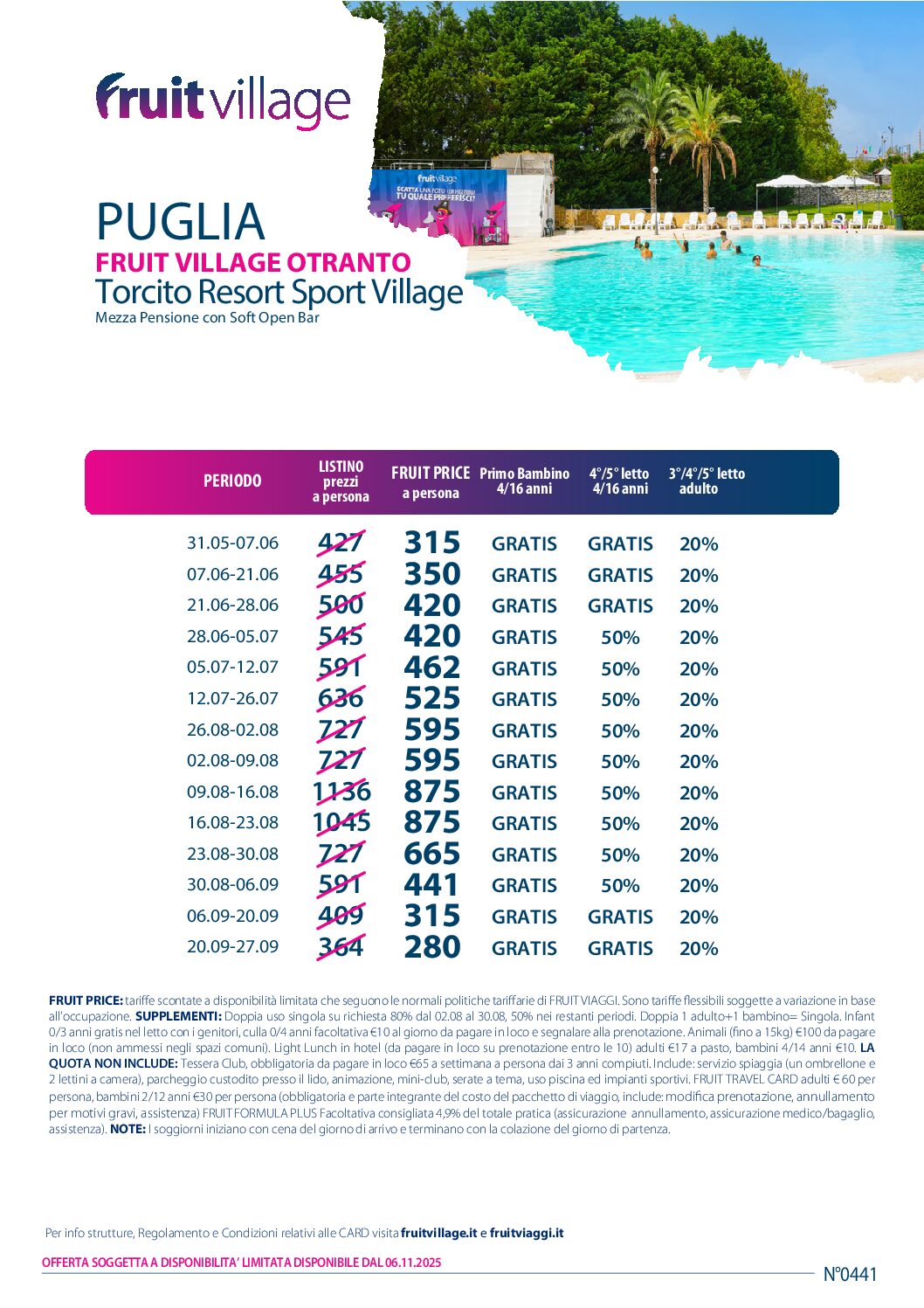 Estate 2026 - Otranto - Torcito Sport Resort