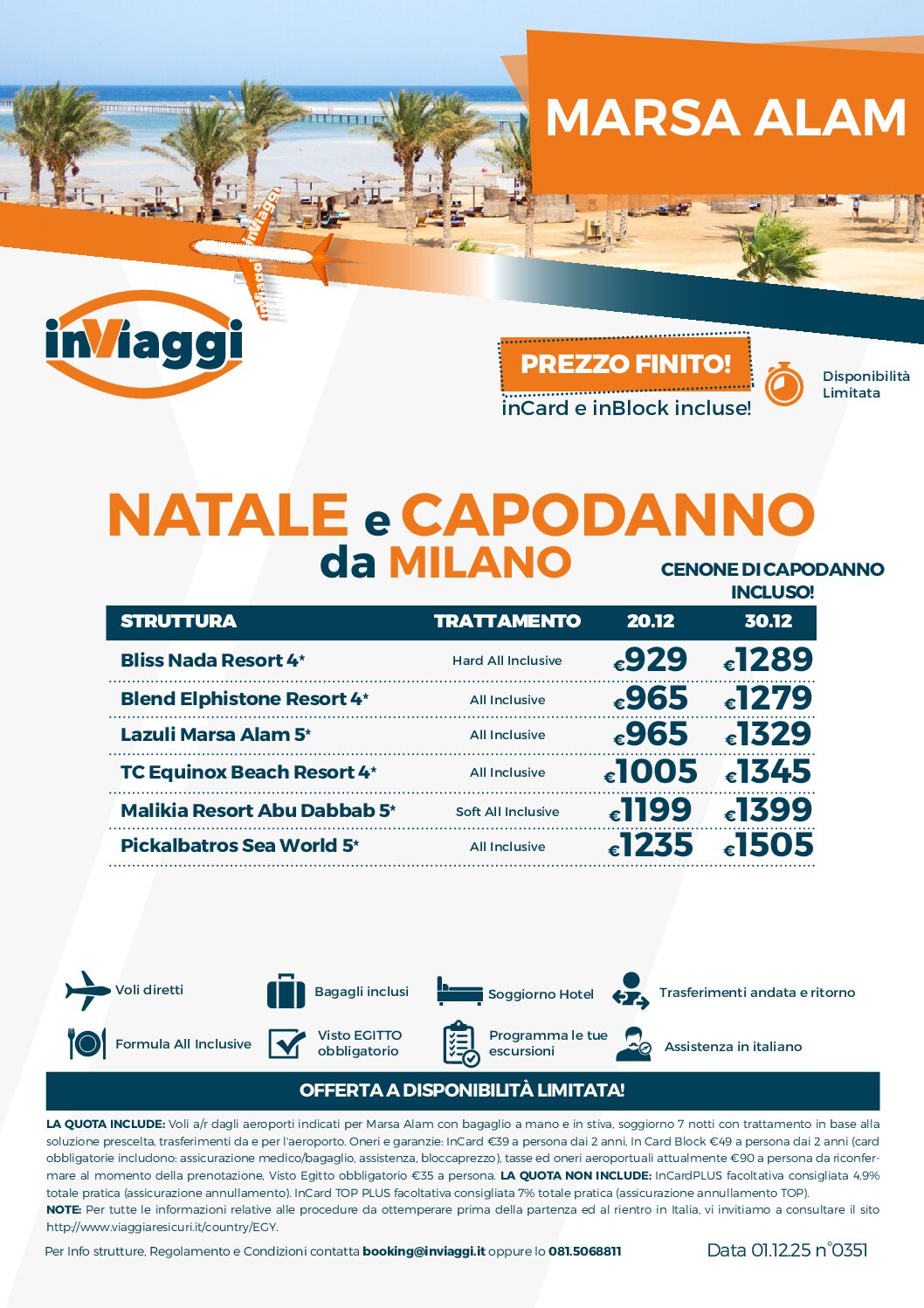 Marsa Alam - Natale e Capodanno da Milano