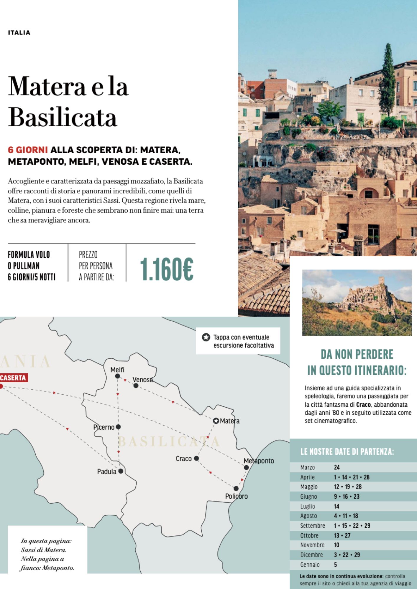 Italia - Matera e la Basilicata