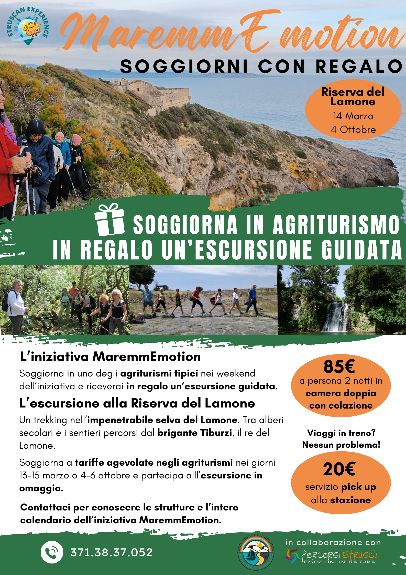 Marzo e Ottobre: Riserva del Lamone