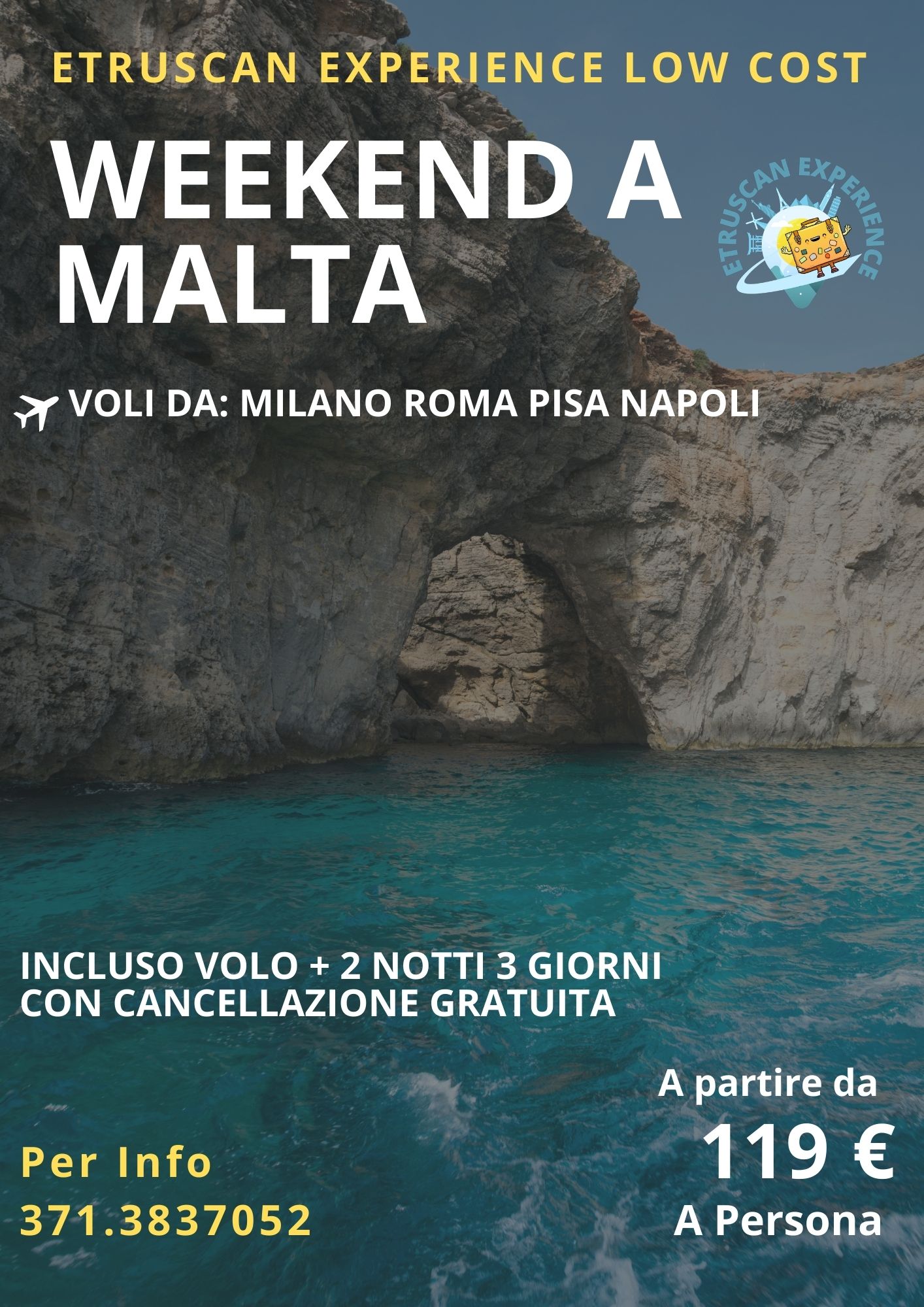 Malta Weekend volo + hotel